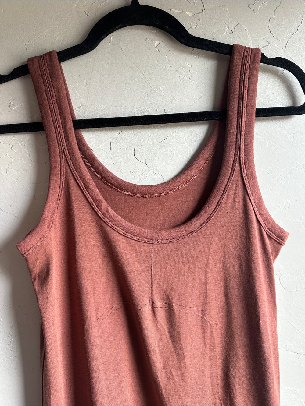 Lululemon Classic Fit‎ Cotton Linen Blend Scoop Dress Athleisure Travel Casual - Picture 8 of 8